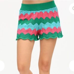 NWOT Electric & Rose Rio Short Shamrock/Pink in Sea Glass/ Pink